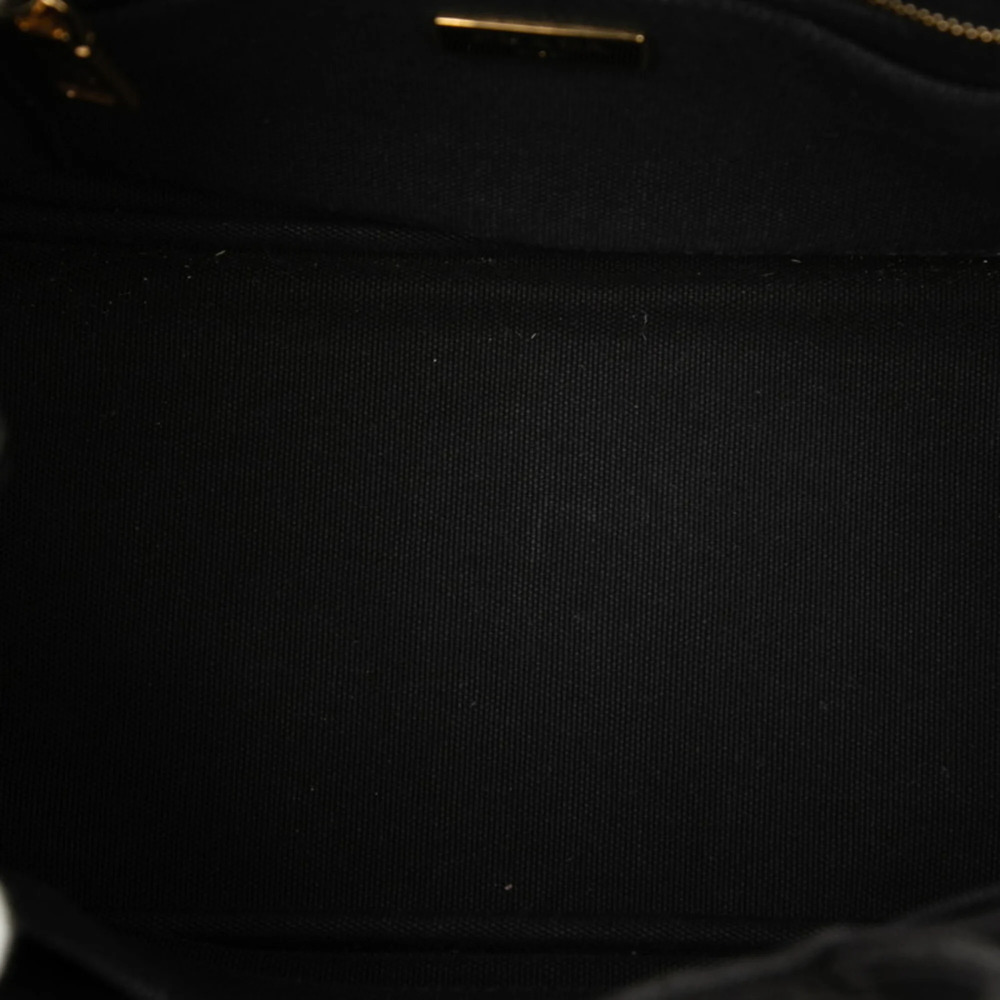 PRADA Black Canvas Shoulder Bag - Picture 4 of 6